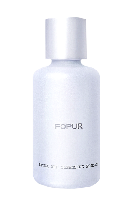 FOPUR 超淨化卸妝精華 30ml 瓶身，白色霧面瓶搭配銀色瓶蓋